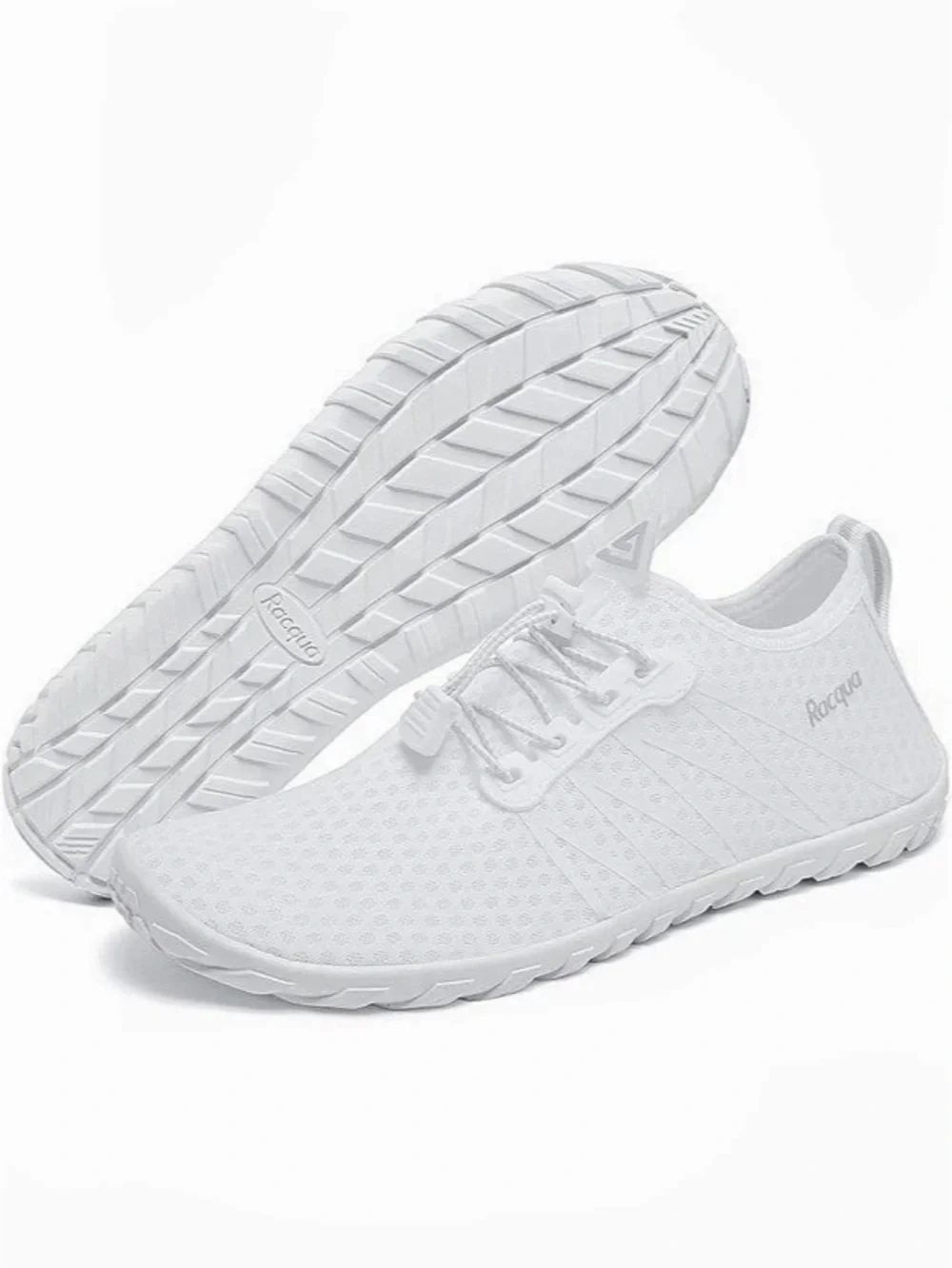 Racqua Quick-Dry Barefoot Water Shoes White Like New